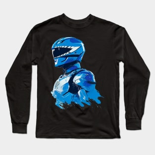 blue power ranger Long Sleeve T-Shirt